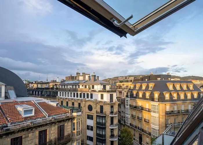 Atico Centro 3, Ac, Luz Y Comodidad San Sebastián