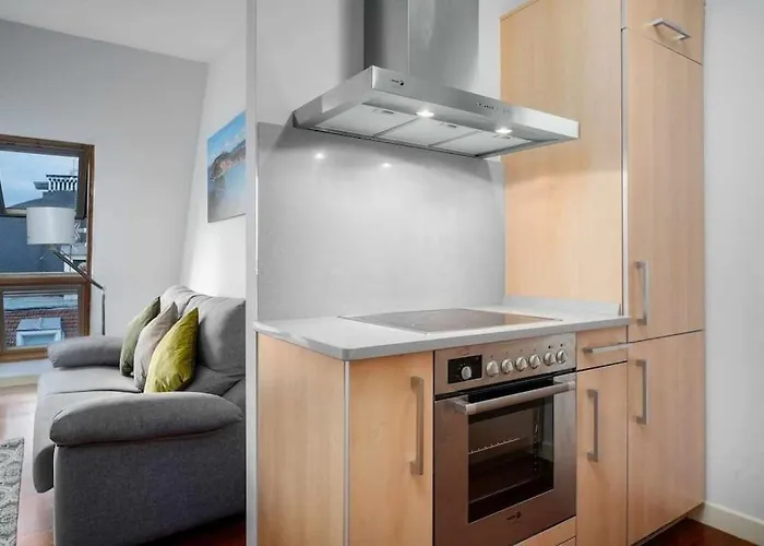 Atico Centro 3, Ac, Luz Y Comodidad * San Sebastián